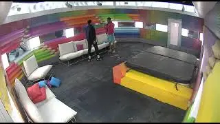 Jedson and Tychon talk and joke about Beth kissing them both today.