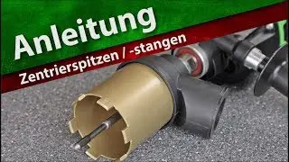 Anleitung: Zentrierspitzen / Zentrierstangen