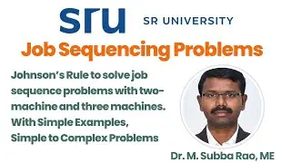 7 Job Sequence Problems by John's Algorithm