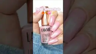 This Lakm&eacute; Shade Screams FALL! 🍂✨ #lakme #swatch