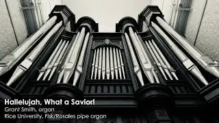 Hallelujah, What a Savior! (Man of Sorrows), Organ Instrumental - Grant Smith