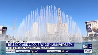 Bellagio, Cirque du Soleil's 'O' celebrate 25-year anniversary