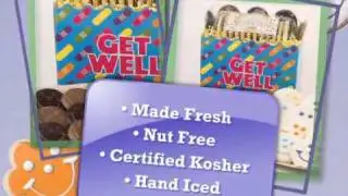Get Well Soon Gift Basket - Chocolates & Gourmet Sugar Cooki