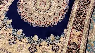 Turkish handmade silk rug for wholesale.