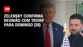 Guerra da Ucrânia: Volodymyr Zelensky confirma reunião com Donald Trump | LIVE CNN