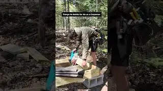 Things He Builds for Me as a Carpenter: Outhouse (Part 2)
