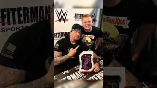 Meeting WWE Legend The Undertaker #wwe #deadman #undertaker #legend #restinpeace #reaction #goat