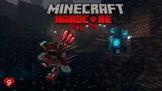 I Escaped Warden And Got All The Disk Fragments In Minecraft Hardcore!!!