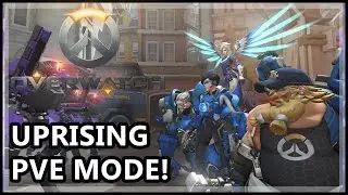 Overwatch Uprising Gameplay - The Uprising PvE Event Mode! - Overwatch Gameplay