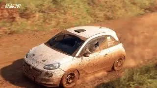 Dirt Rally 2.0 / Mount Kaye Pass / Opel Adam R2 / attempt 8 / top 200