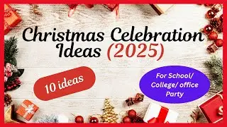 Идеи для празднования Рождества 2025 II Игры II Школа II Колледж II Офис II