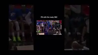 Paul George Getting up for this ridiculous 360 slam. #pg13 #paulgeorge13 #laclippers #nba #slamdunk