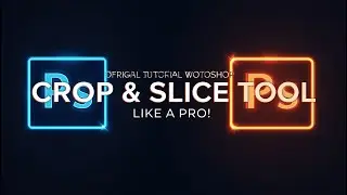 Photoshop Crop & Slice Tools Explained Like a Pro! 🎯 | Class 8