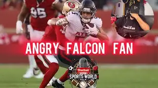 Angry Falcon Fan!!! #atlantafalcons #nfl #football #sports 