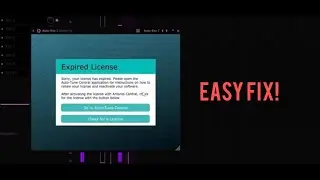 (EASY) How To Fix Antares Auto tune license issue.