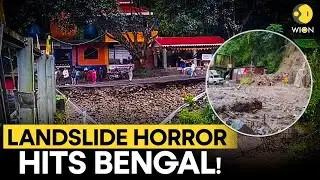 Darjeeling Landslide LIVE: Disaster Strikes Darjeeling! Floods and Landslides Wreak HAVOC | WION