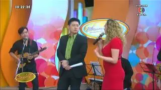 เรื่องเล่าเช้านี้ ชาคริต-มิว ควง ทาทา ยัง ถ่ายทอดเพลงประกอบจากทรายสีเพลิง (15 ก.ย.57)