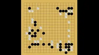 【囲碁の師匠katago変則打ち込み碁】203 三子局【囲碁】