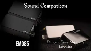 EMG85 vs Duncan Dave Mustaine Livewire [Sound Comparison]