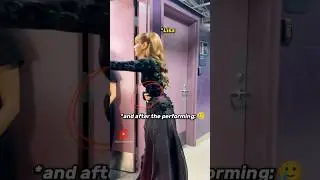 Blackpink Lisa held  her stomach in pain when she finished performing 🥲#blackpink#lisa #shorts