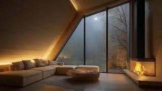 rainy cosy ambiance