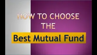 How to Choose Best Mutual Fund | Beginners | Large Cap & ELSS