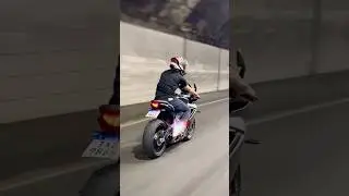 Daytona 660 Remap Cortando de giro no t&uacute;nel 😈 #daytona #triumph #tiger #motovlog #grau