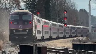 Long MBTA Commuter Rail Trains - Late 2023