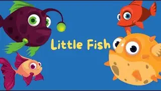 Little Fish Splish Splash Song for Kids | Fun & Catchy Fishy Song with Underwater Adventure