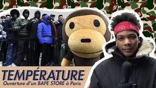 OUVERTURE BAPE STORE PARIS (+ réaction CaminoTV) - Température