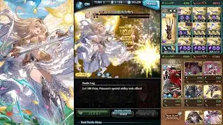 【グラブル】Fairy Princess NM100 Full Auto Showcase v2 闇古戦場100HELL フェアリープリンセス フルオート 1ターン45秒