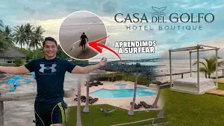 ¡UNA PLAYA PRIVADA! 🌴🇸🇻 Visitamos el HOTEL CASA DEL GOLFO 😍
