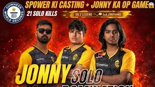 ONE MAN ARMY 🔥Jonathan 21 Kill Solo😱 Rampage Miramar