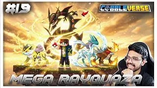 Suicune, Entei & Raikou Caught in Cobbleverse Minecraft + Mega Rayquaza Evolution!