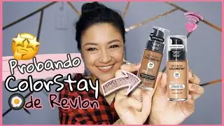 BASE DE MAQUILLAJE COLORSTAY DE REVLON 🍳¿REALMENTE FUNCIONA PARA PIEL GRASA? |Anabel Mexico