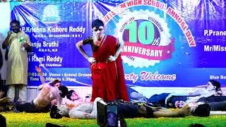 BBS School dance performance by 9&8&6 boys kanchana song