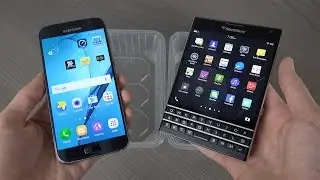 Samsung Galaxy S7 vs. BlackBerry Passport - Water Test!