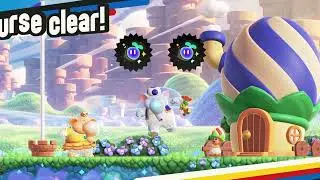 Super Mario Bros  Wonder Missing Wonder Seeds, 10 Flower Coins, Golden Flags Part 1
