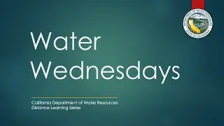 Water Wednesdays - Flood Preparedness Week