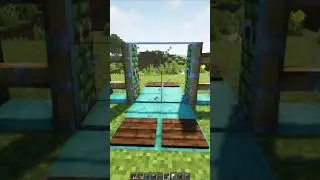 КАК СДЕЛАТЬ АВТОМАТИЧЕСКИЕ ДВЕРИ В MINECRAFT! 🚪 #shorts #minecraft