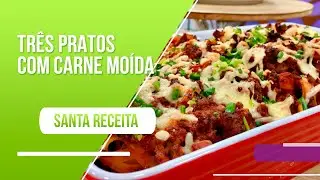 Descubra três opções de receitas práticas e saborosas utilizando carne moída!