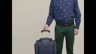 Where&rsquo;s the Handle? Watch It Appear | Roundtrip&reg; Rolling UnderSeat Carry-On Hidden Handle