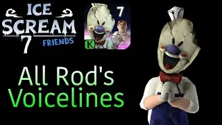 Rod's Official Voicelines in Ice Scream 7 | Ice Scream 7 Available Now in Playstore