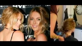 Tossled, Messy UPDO hairstyle *Briadal or Prom * filmed in Winter Park Fl