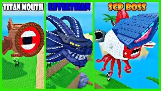 Aku Berhasil Mencuri & Dapat Anomali Ikan SCP Pergabungan Boss - Roblox Steal A Fish