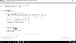 Kivy TextInput to Mysql