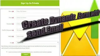 Create| Attractive  Dynamic  Foam in Ms Word with sending Email