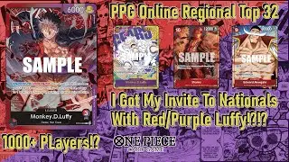 1000+ Players Regional Top 32 Red/Purple Luffy Deck Profile - I Told You It Was Good [One Piece TCG]