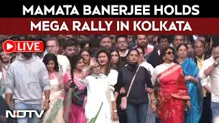 Mamata Banerjee Rally LIVE | Mamata Banerjee Leads Protest Amid Row With Central Probe Agency