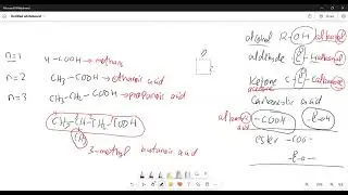 carboxylic acid and ester 1